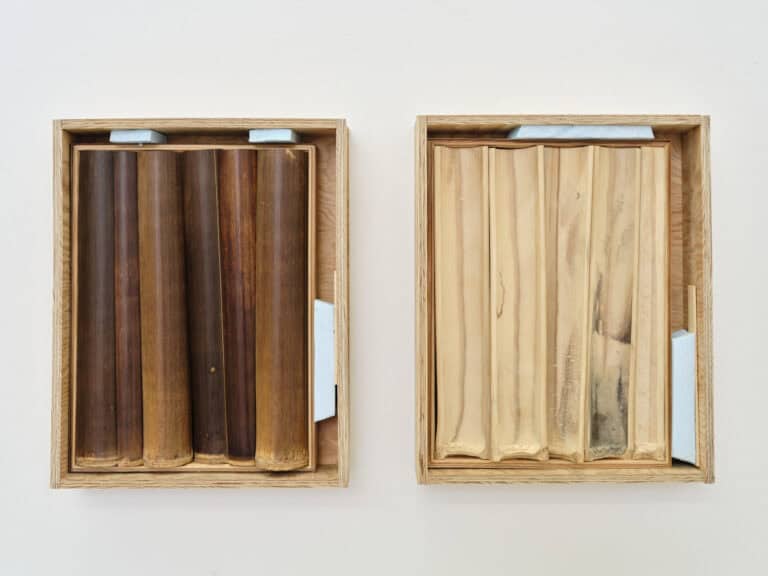 Foto: Kunstwerke in Galerieraum