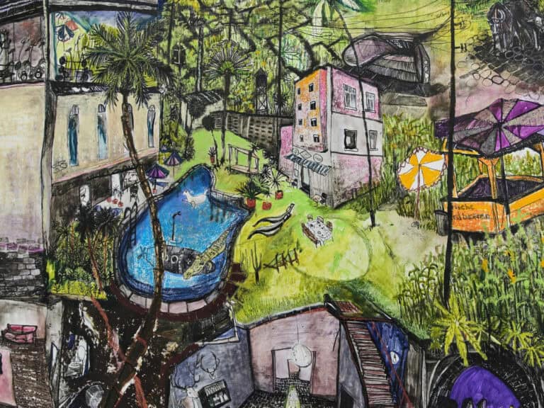 Foto: Kunstwerke in Galerieraum